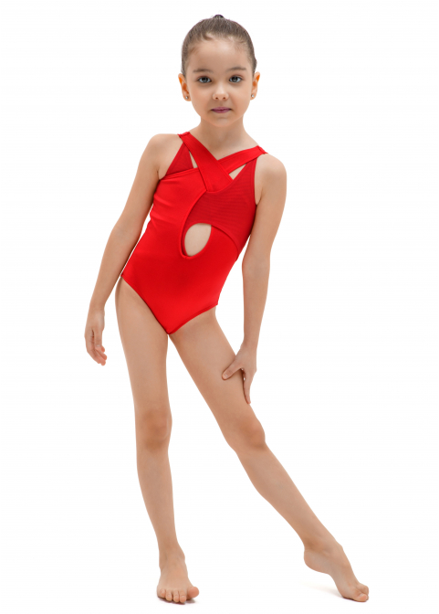  WAVE swimsuit red for children