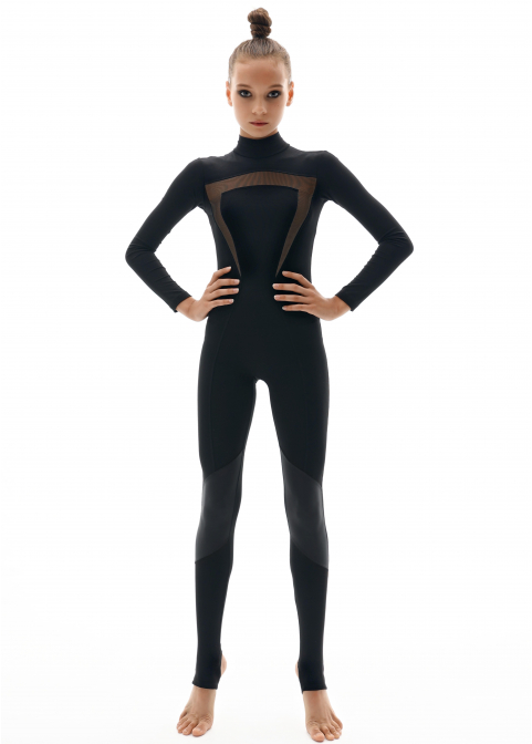 CHARM jumpsuit with reinforced knee