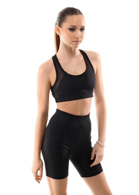 RUN Top boxer with mesh inserts
