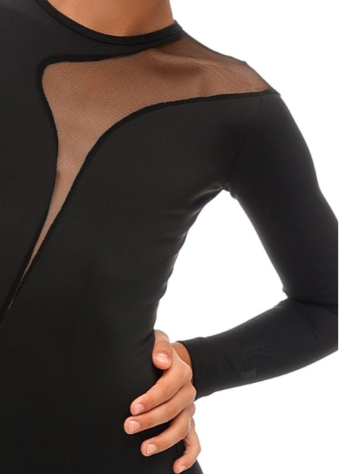 VIBE jumpsuit black CO (Viscose + Cotton)