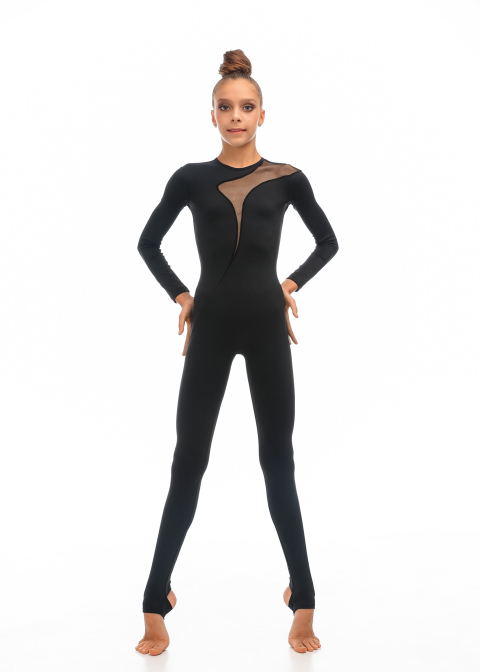 VIBE jumpsuit black CO (Viscose + Cotton)