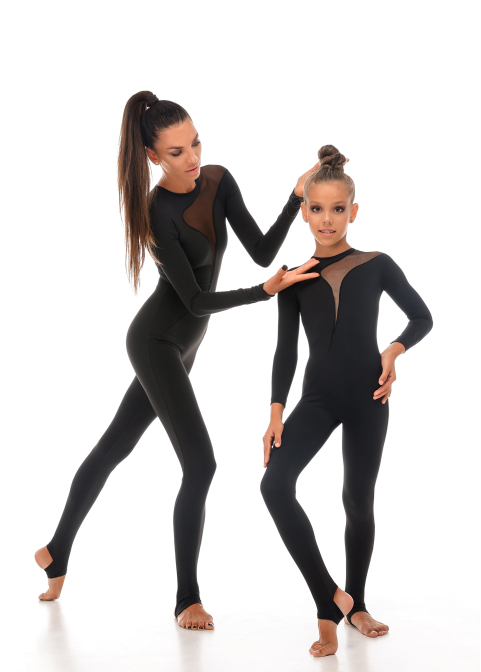 VIBE jumpsuit black CO (Viscose + Cotton)