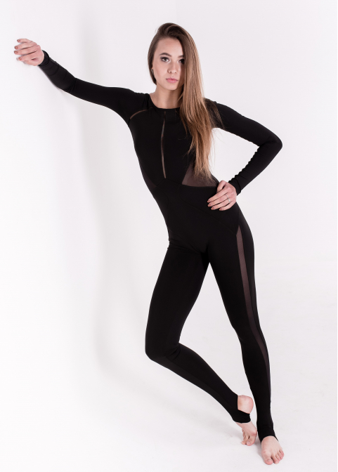Jumpsuit CARBON mesh back