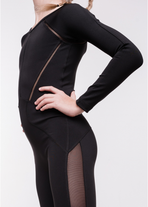 Jumpsuit CARBON with back of jersey