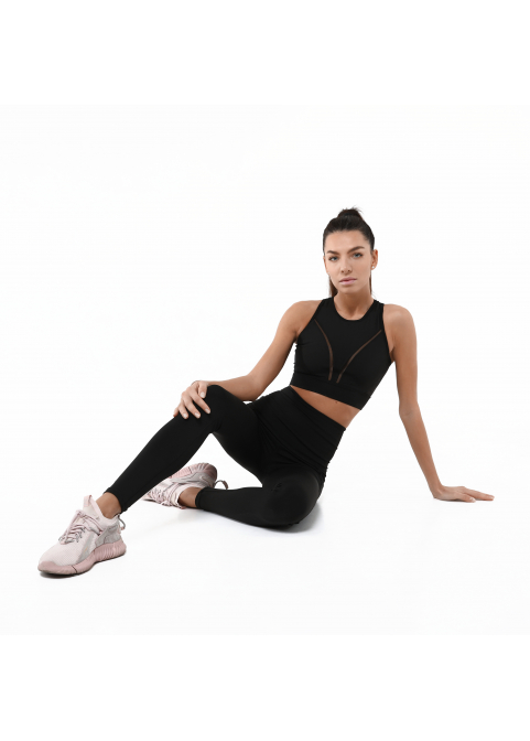 CARBON Top boxer with mesh inserts