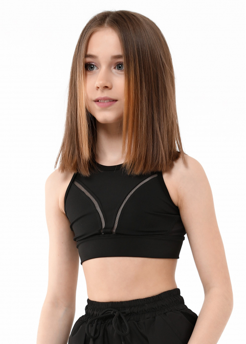 CARBON Top boxer with mesh inserts